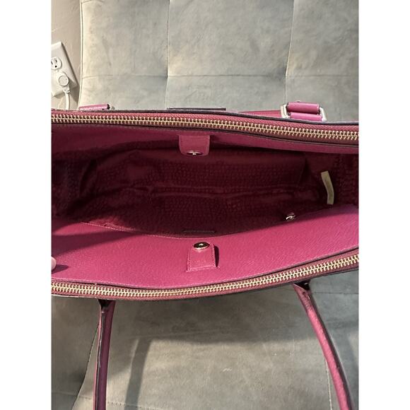 GUC Kate Spade Grove Street Wine Burgundy Handbag Shoulderbag - Picture 3 of 8